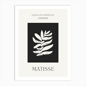 Matisse on Black Art Print