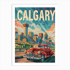 Calgary Canada Art Print