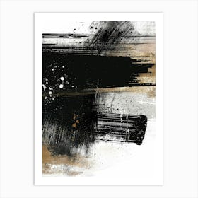 Abstract Brush Strokes 20 Art Print