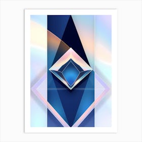 Abstract Geometric Pattern 4 Art Print