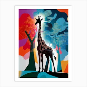 Giraffe 1 Art Print