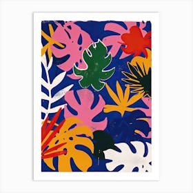 Vibrant Cosmos Matisse Style Poster