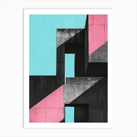 Brutalist002 Art Print