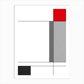 Mondrian 68 B Art Print