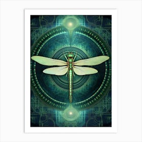 Common Green Darner Anax Junius 1 Art Print