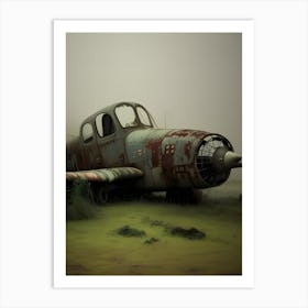 Abandoned Plane 8 Art Print