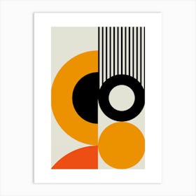 Octogon.USA. Wall art. Art Print