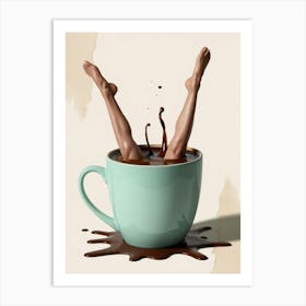 Cup Of Coffee Art Print