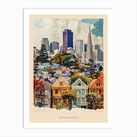 Kitsch San Francisco Poster 3 Art Print