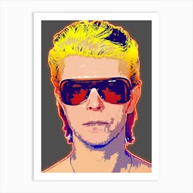 Color Of Bowie Art Print