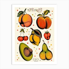 Tutti Frutti Art Print