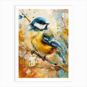 Bird On A Branch 26 Art Print