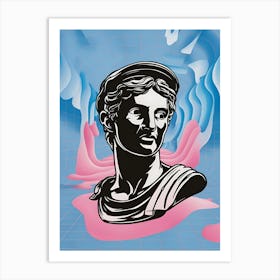 Bust Of Julius Art Print