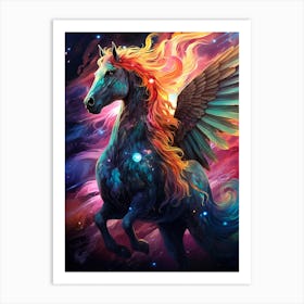 Fantasy Pegasus Art Print