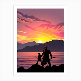 God Of War 3 Art Print