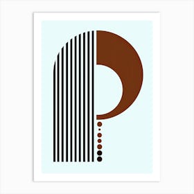 Dubai Grids Minimalist Bauhaus Art Print