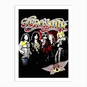 Aerosmith band music 1 Art Print