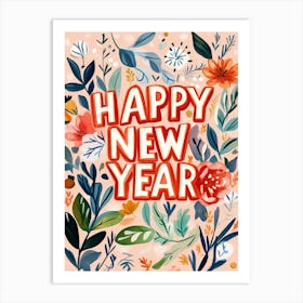 Happy New Year (Version 2) Art Print