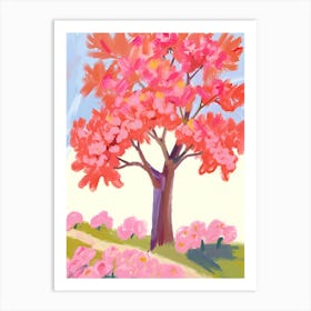 Cherry Blossom Tree 14 Art Print