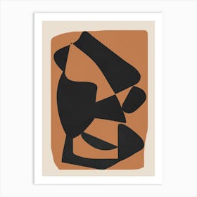 Modern Abstract Form 1 Art Print