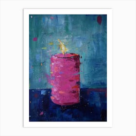 Candle Art Print