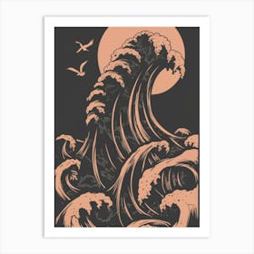 Great Wave Of Kanagawa Art Print