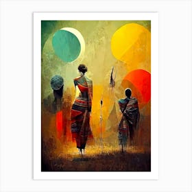 African Women 2 Art Print