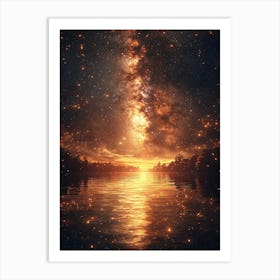 Milky Way 53 Art Print