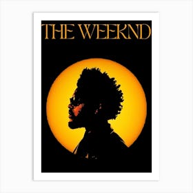 the Weeknd 1 Art Print