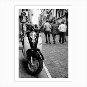 Vespa Amsterdam 01 (2007) Art Print