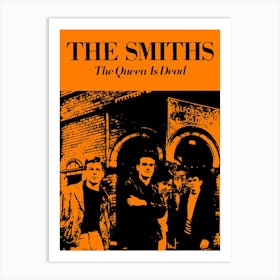 Smiths The Queen Is Dead music band Art Print