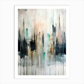 Abstract Cityscape Art Print