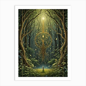 Spirit Of The Forest Art Print