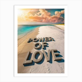 Power Of Love 1 Art Print