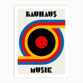 Bauhaus Music 2 Art Print