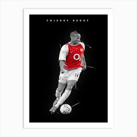 Thierry Henry 2 Art Print