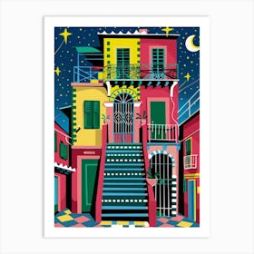 Night In Rome Art Print