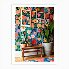 Flower Wall Art Art Print