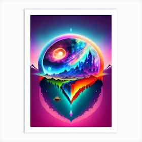 Iridescent Whispers Art Print