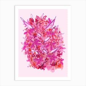 Stay Awake Pink  Art Print