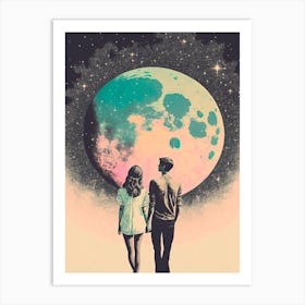 To The Moon And Back Art Print