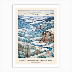 Bohemian Switzerland National Park Czech Republic 2 Poster Art Print