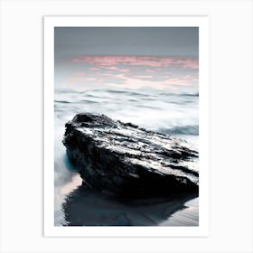 Sunset On The Beach 8 Art Print