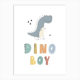 Cute Dino 2 Art Print