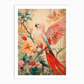 Parrot 4 Detailed Bird Painting Art Print