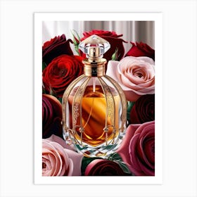 Roses And Perfume 8 Art Print