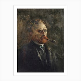 Self Portrait (1886), Vincent Van Gogh Art Print