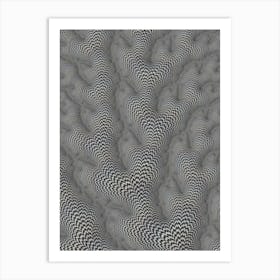 3d Optical Illusion Art Print