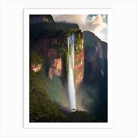 Angel Falls, Venezuela Realistic Photograph (4) Art Print
