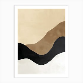 Breathing Hues Minimalist Style Art Print